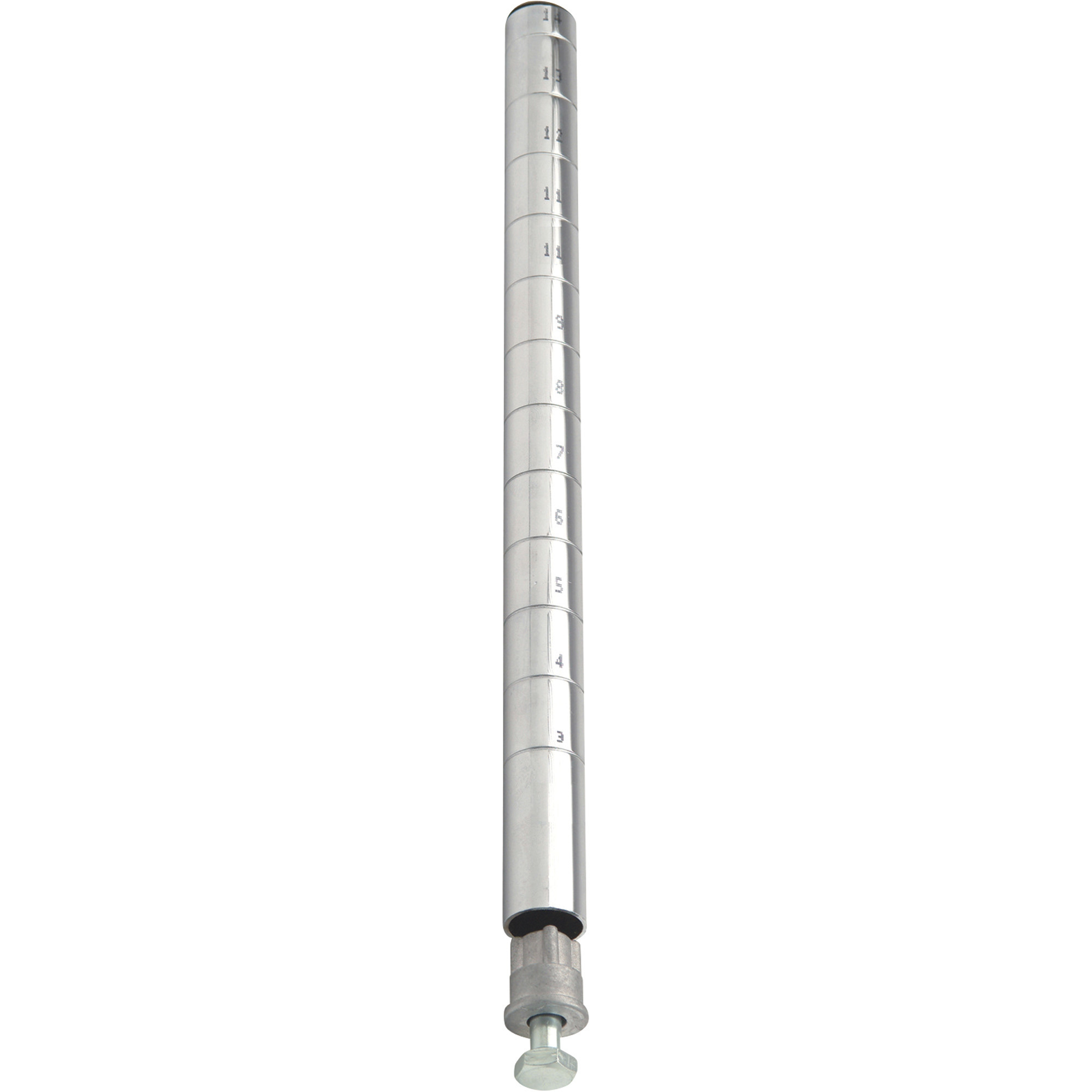 Quantum Post for Wire Shelving System, 74in. High, Model# P74C